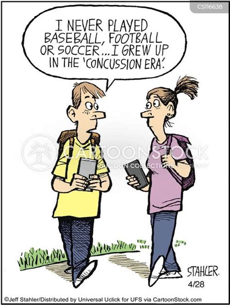 Concussion Management Cartoons and Comics .